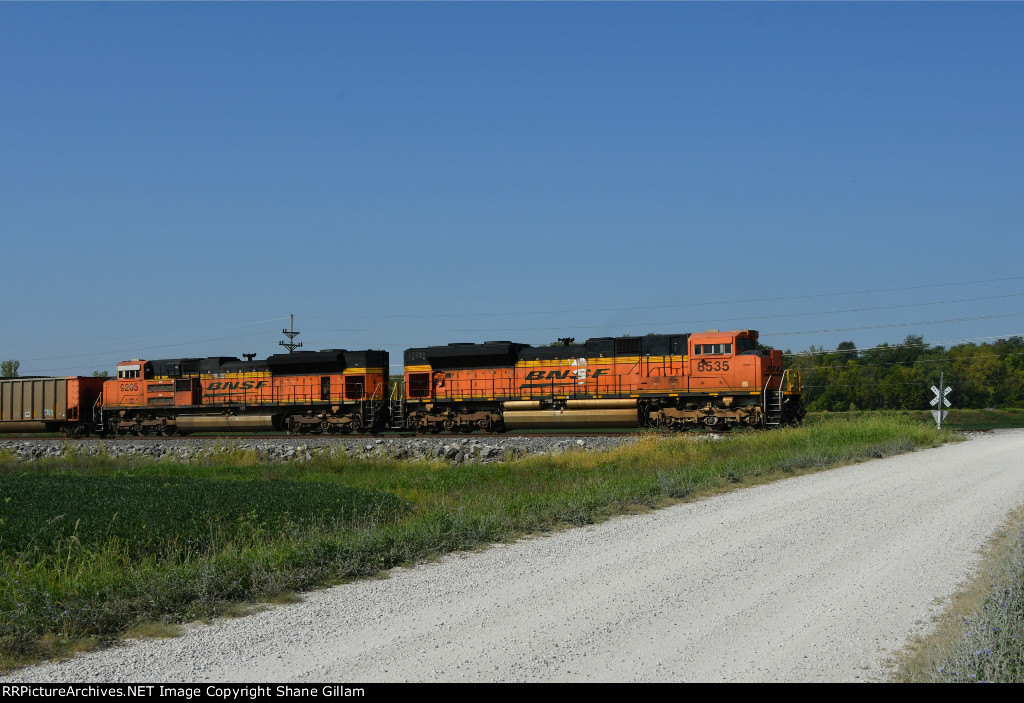 BNSF 8535 Roster shot